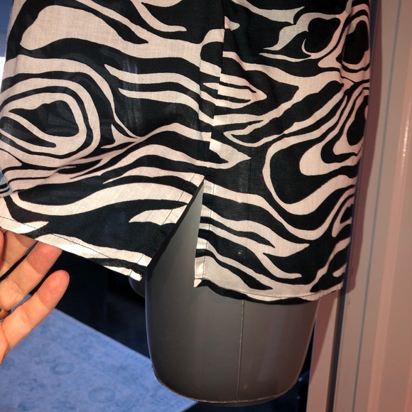 Michael Kors zebra print cotton shirt - Picture 5 of 6